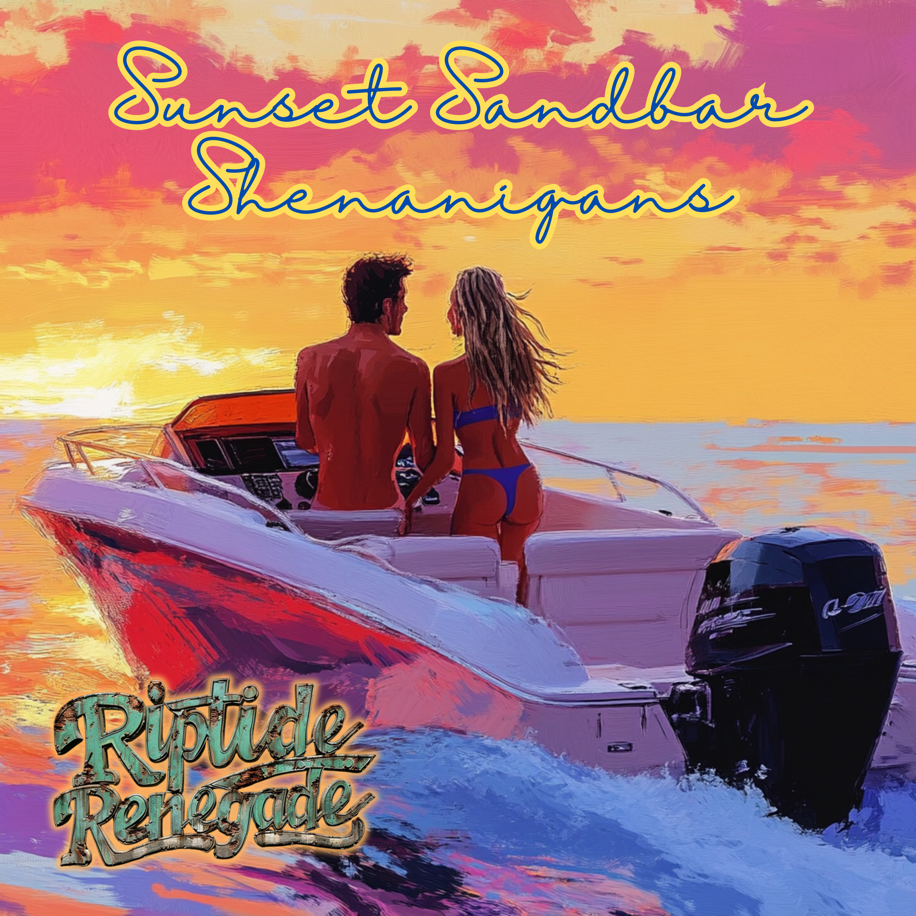 Sunset Sandbar Shenanigans Cover